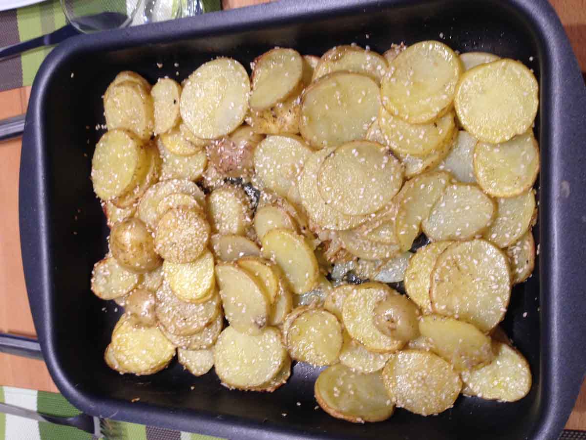 Sesamkartoffeln - Kochen mit Kapsolli