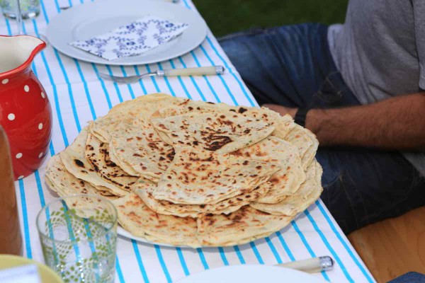 Paratha Brot - Kochen mit Kapsolli